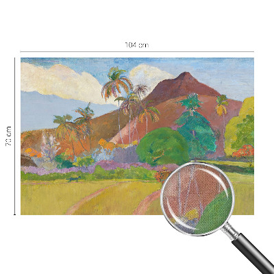 3D-Fototapete fürs Schlafzimmer Exotische Natur