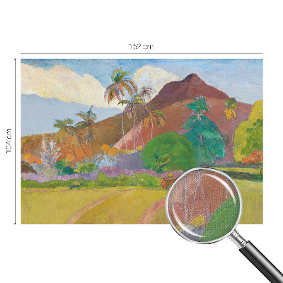 3D-Fototapete fürs Schlafzimmer Exotische Natur