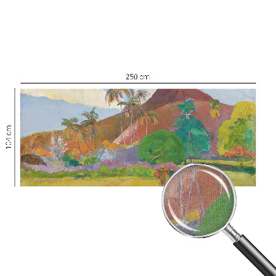 3D-Fototapete fürs Schlafzimmer Exotische Natur