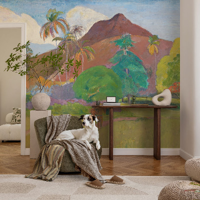 3D-Fototapete fürs Schlafzimmer Exotische Natur