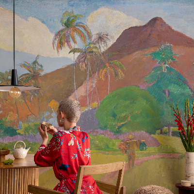 3D-Fototapete fürs Schlafzimmer Exotische Natur