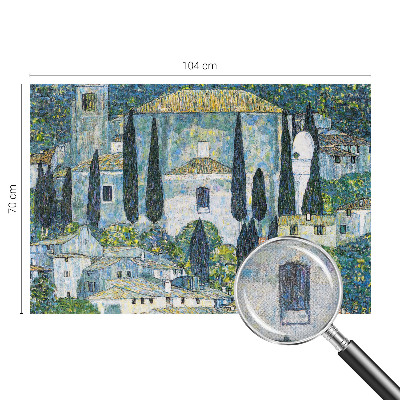 Fototapete nach Maß Zypressenhäuser