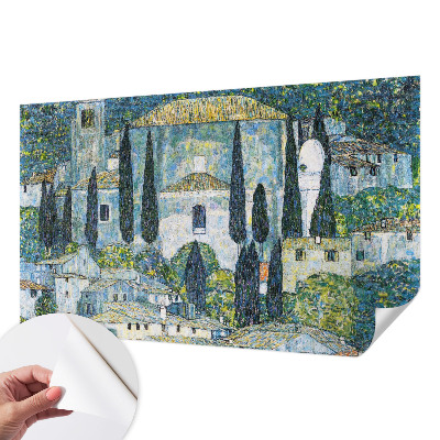 Fototapete nach Maß Zypressenhäuser