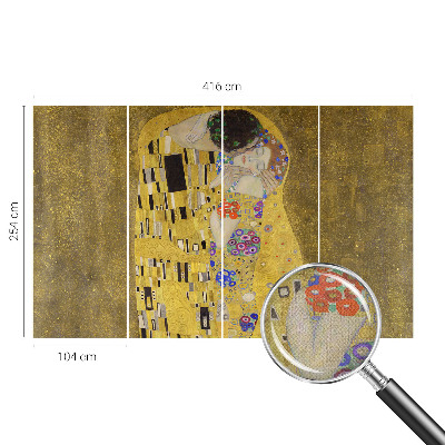 Hochwertige Bildtapete Jugendstilpaar