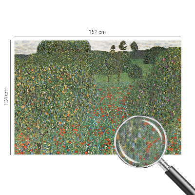 Vintage tapete Blumenwiese