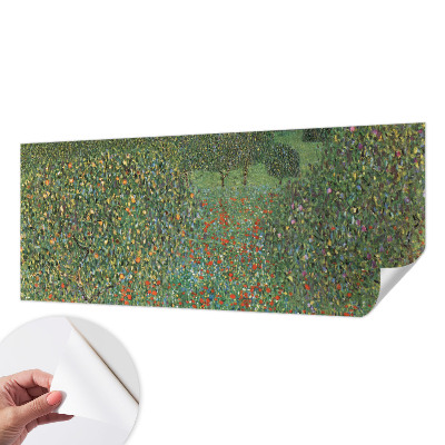 Vintage tapete Blumenwiese