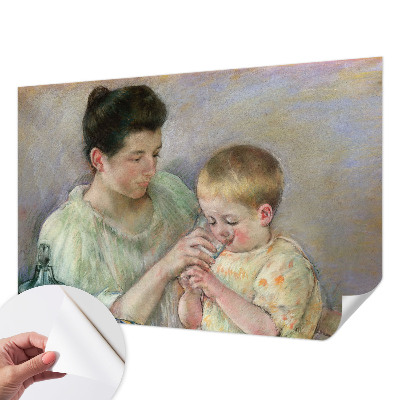 Selbstklebende Fototapete Elterliche Fürsorge