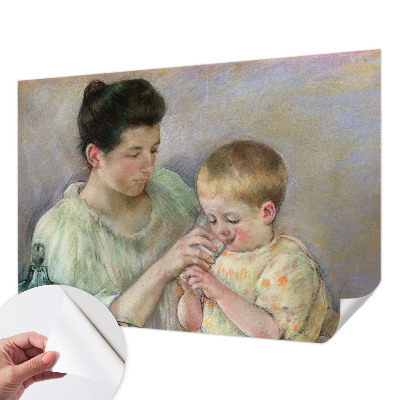 Selbstklebende Fototapete Elterliche Fürsorge