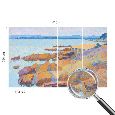 3D-Fototapete Meerblick