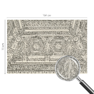 Fototapete in 3D-Optik Klassischer Schmuck