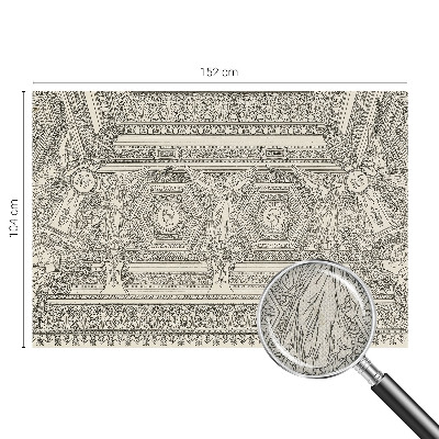 Fototapete in 3D-Optik Klassischer Schmuck