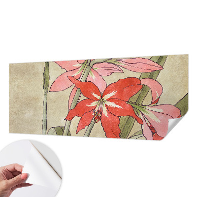 Moderne Fototapete nach Maß Taglilienblüten