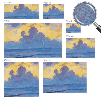 Hochwertige Bildtapete Wolkenlandschaft