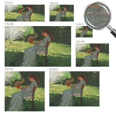 Selbstklebende Fototapete für die Wand Sommerharmonie