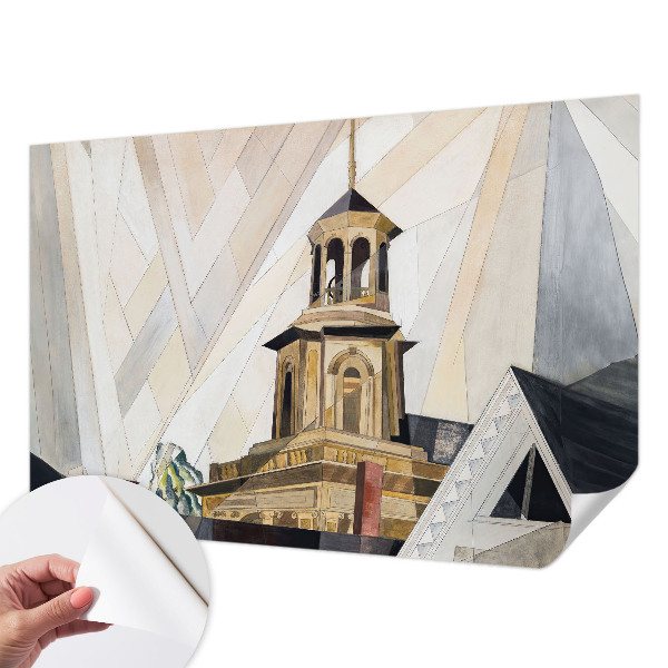 3D-Fototapete Architektonischer Turm