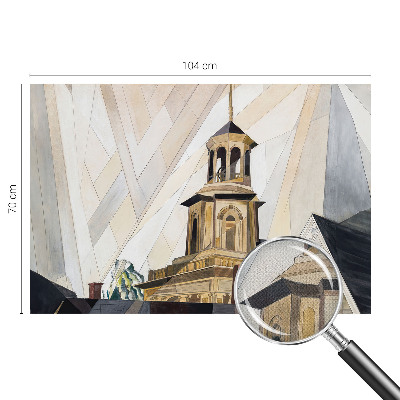 3D-Fototapete Architektonischer Turm