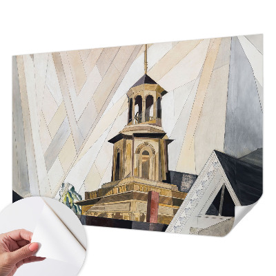 3D-Fototapete Architektonischer Turm