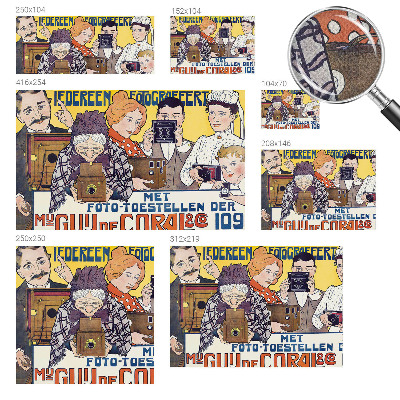 Selbstklebende Fototapete fürs Kinderzimmer Leidenschaft für die Fotografie