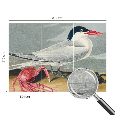 3D-Fototapete fürs Wohnzimmer Meereslandschaft