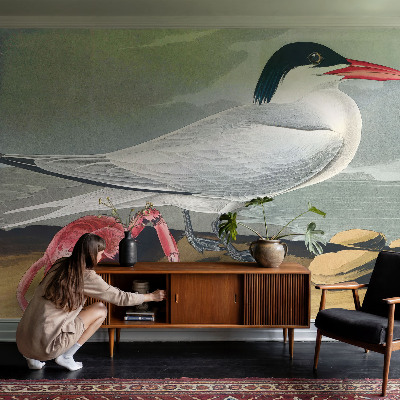 3D-Fototapete fürs Wohnzimmer Meereslandschaft