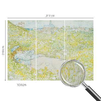 Fototapete in 3D-Optik Frühlingserholung