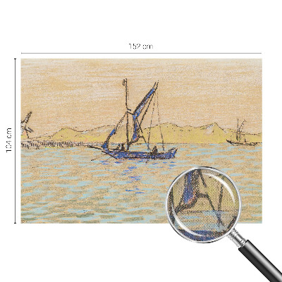 3D-Fototapete fürs Wohnzimmer Meer des Friedens