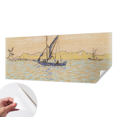 3D-Fototapete fürs Wohnzimmer Meer des Friedens