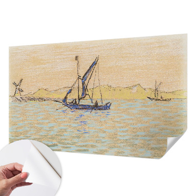 3D-Fototapete fürs Wohnzimmer Meer des Friedens