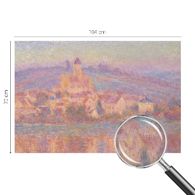 Selbstklebende Fototapete fürs Schlafzimmer Eine charmante Stadt