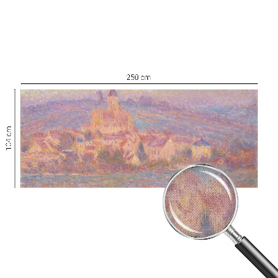 Selbstklebende Fototapete fürs Schlafzimmer Eine charmante Stadt