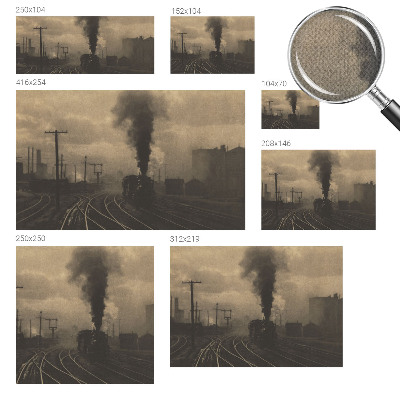 3D-Fototapete fürs Wohnzimmer Industrielandschaft