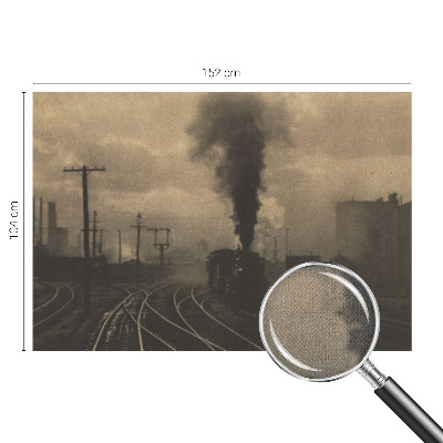 3D-Fototapete fürs Wohnzimmer Industrielandschaft