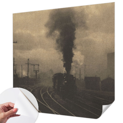 3D-Fototapete fürs Wohnzimmer Industrielandschaft