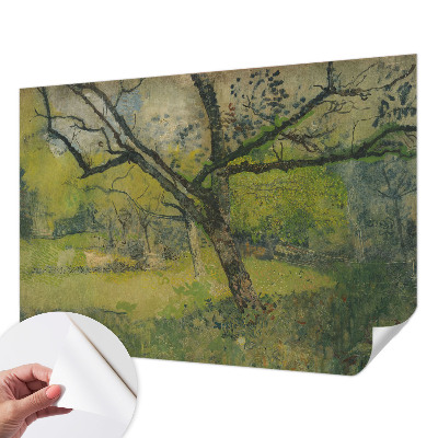 3D-Fototapete fürs Schlafzimmer Grüne Landschaft