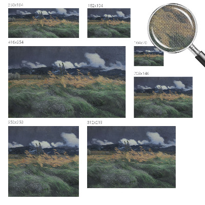 Motivtapete nach Maß Verwehtes Gras