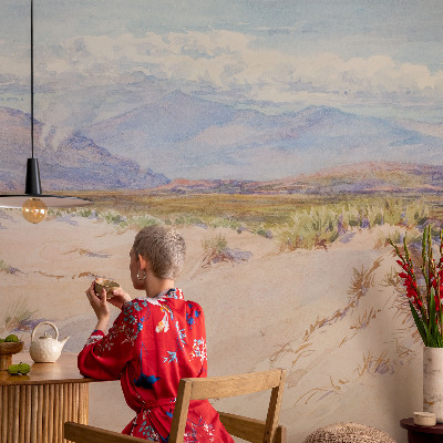 Hochwertige Bildtapete Wüstenlandschaft