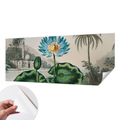 Vintage tapete Exotische Landschaft