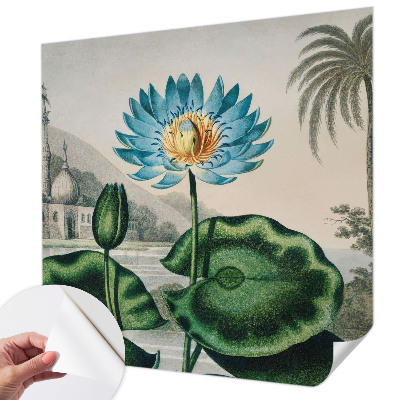 Vintage tapete Exotische Landschaft