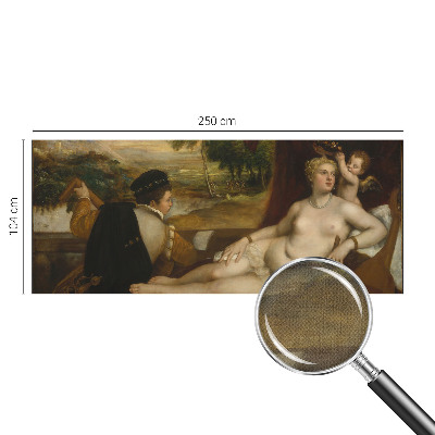 Selbstklebende Fototapete fürs Schlafzimmer Entspannende Szene