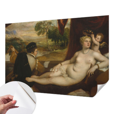 Selbstklebende Fototapete fürs Schlafzimmer Entspannende Szene