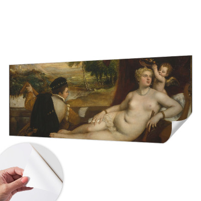 Selbstklebende Fototapete fürs Schlafzimmer Entspannende Szene