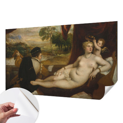 Selbstklebende Fototapete fürs Schlafzimmer Entspannende Szene