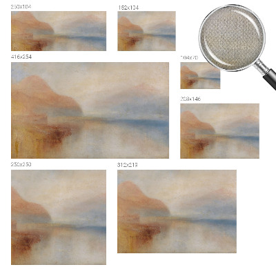 Fototapete in 3D-Optik Ätherische Landschaft