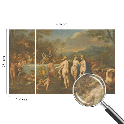 Motivtapete nach Maß Antikes Festmahl