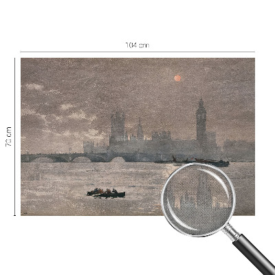 Selbstklebende Fototapete für die Wand Nachtpanorama