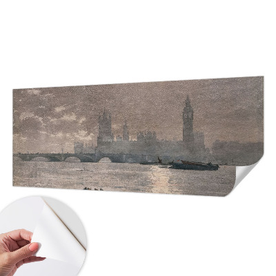 Selbstklebende Fototapete für die Wand Nachtpanorama