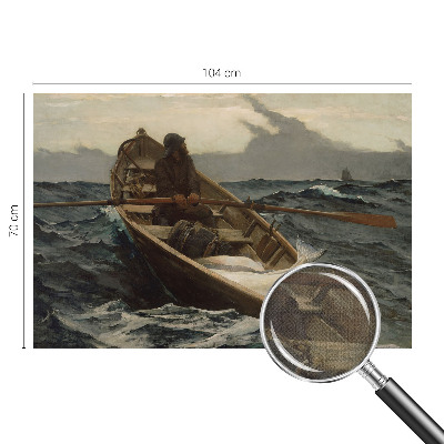 Selbstklebende Fototapete fürs Schlafzimmer Fischer auf See