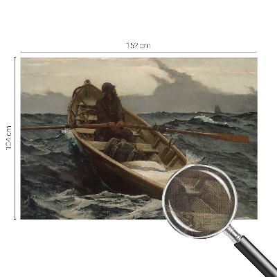 Selbstklebende Fototapete fürs Schlafzimmer Fischer auf See