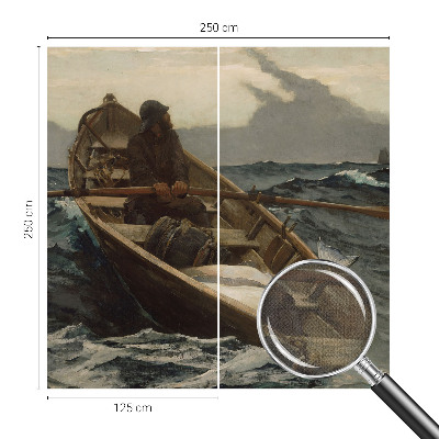 Selbstklebende Fototapete fürs Schlafzimmer Fischer auf See