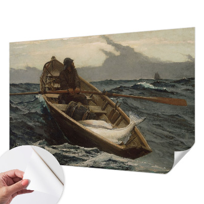 Selbstklebende Fototapete fürs Schlafzimmer Fischer auf See